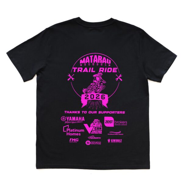 Childrens Trail Ride 2026 T-Shirt - Matarau Parent Support Group